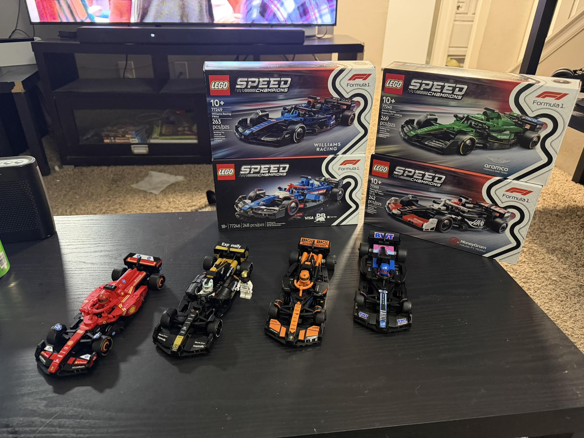 Just finished my 2nd Speed Champions F1 series! 😎