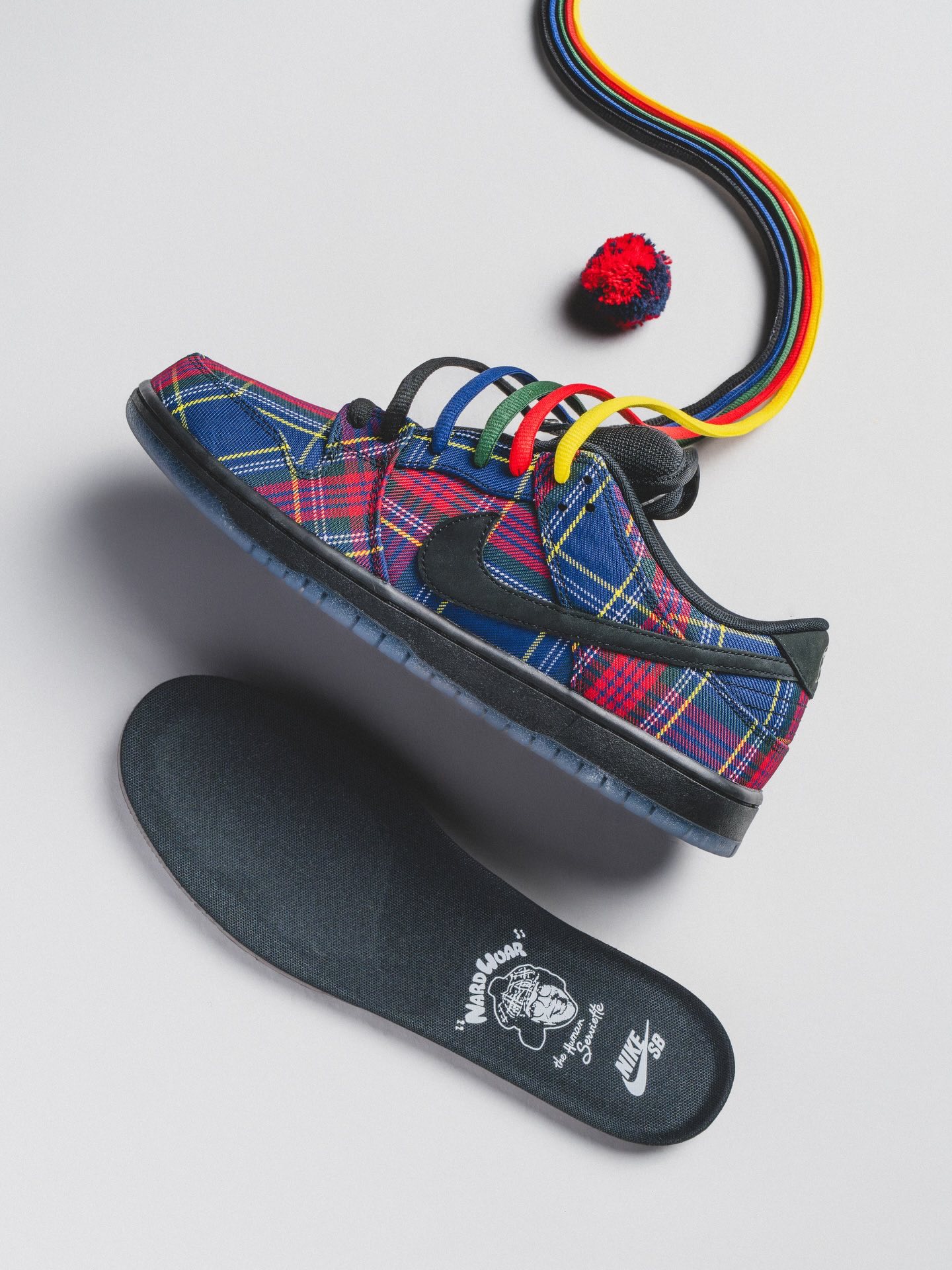 ?❤️? Nardwuar x SB Dunk Low Tartan