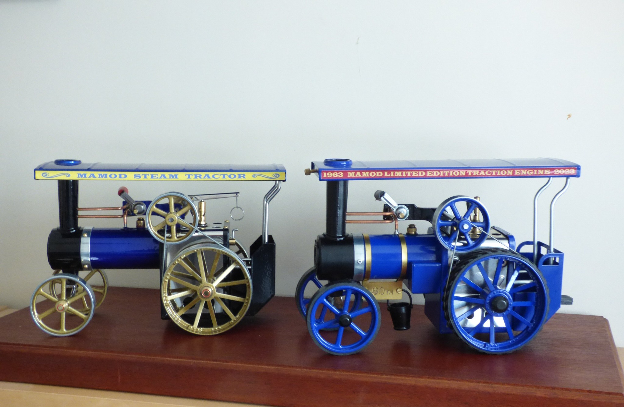 Mamod 60th anniversary te1a model steam tractor