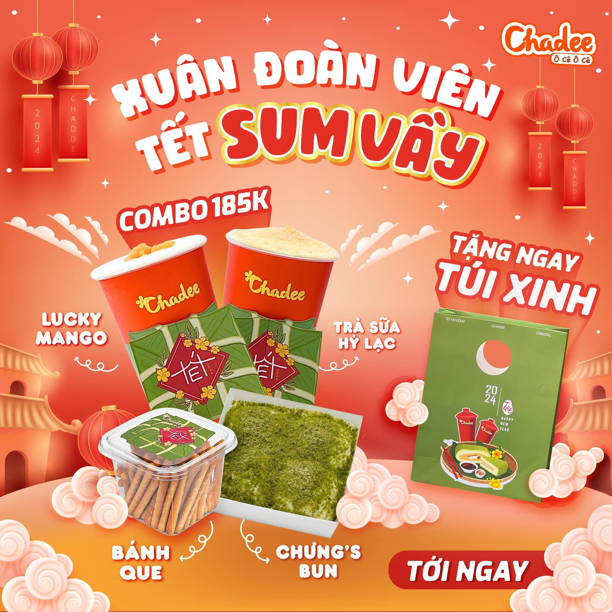 Chadee - 🌸 XUÂN ĐOÀN VIÊN, TẾT “SUM VẦY” CÙNG COMBO TRÀ...