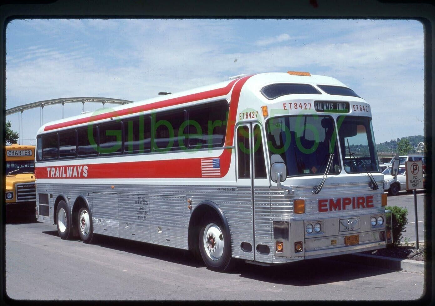 Empire Trailways Bus #ET8427 Eagle Model 10.