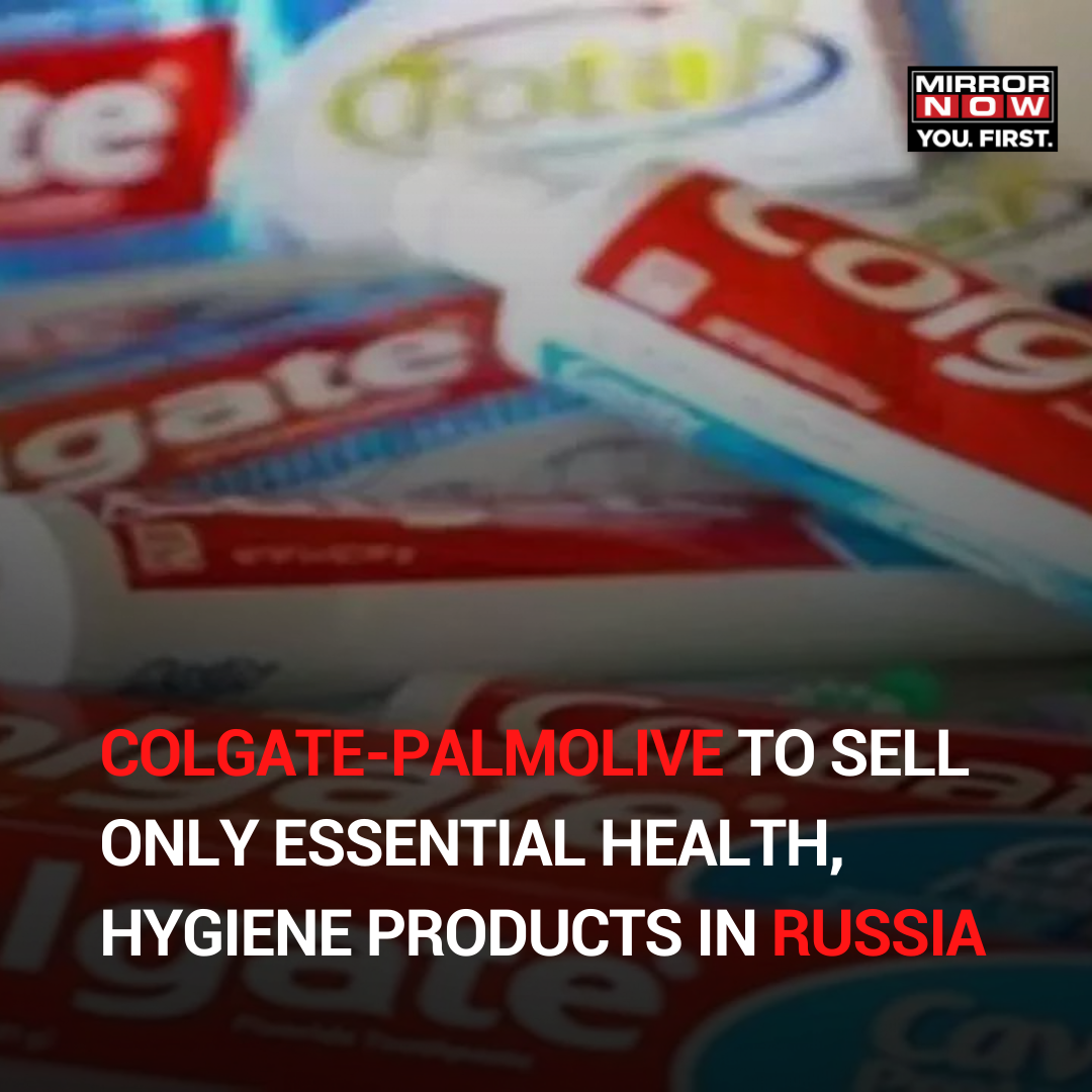 Mirror Now - The US-based Colgate-Palmolive has suspended... | Facebook