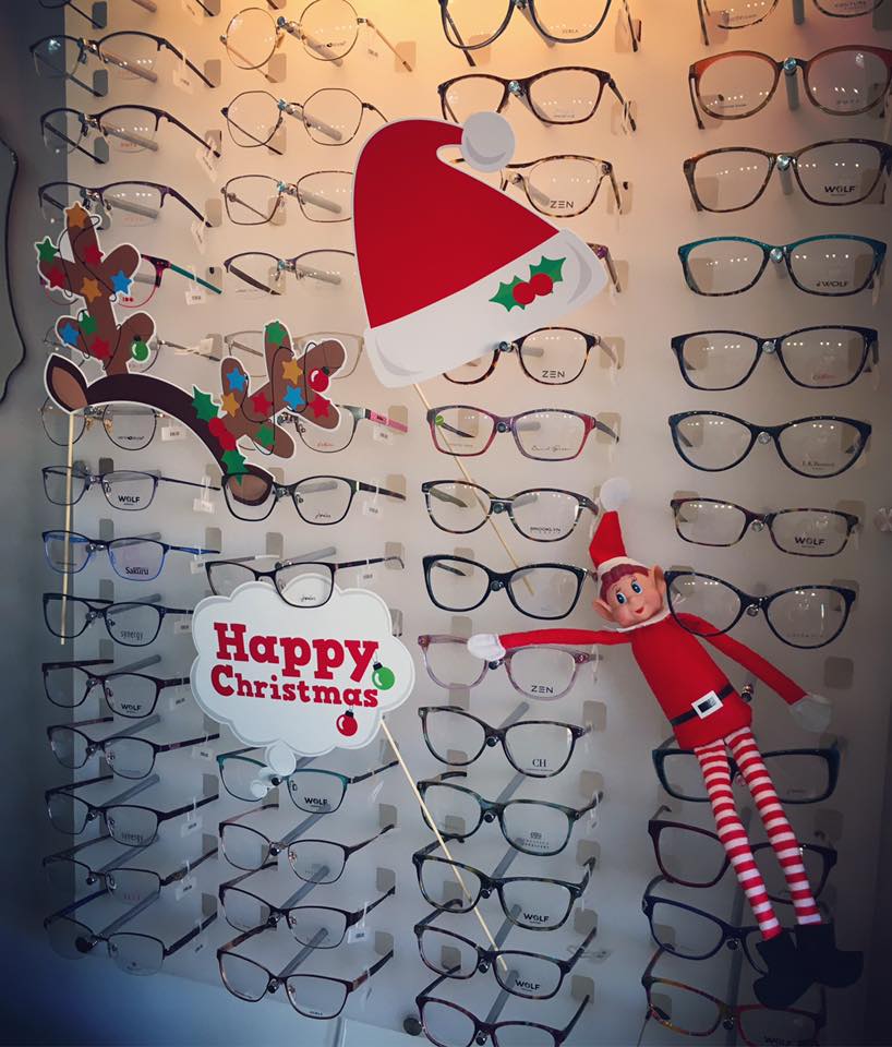 Our Elf has got his festive selfie... - Hallcroft Opticians | Facebook