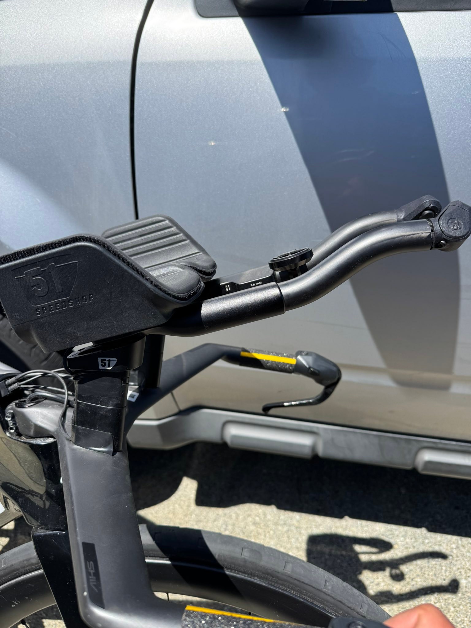 Shiv Aerobar Extension Angled Spacer KiT