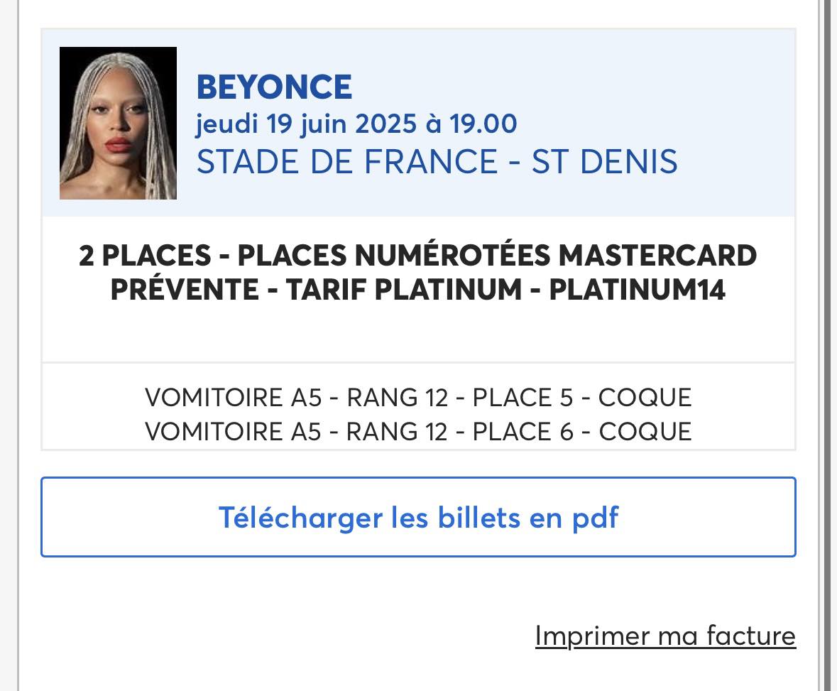 Beyonce : Cowboy Carter Tour Concert Tickets 2025 | Facebook
