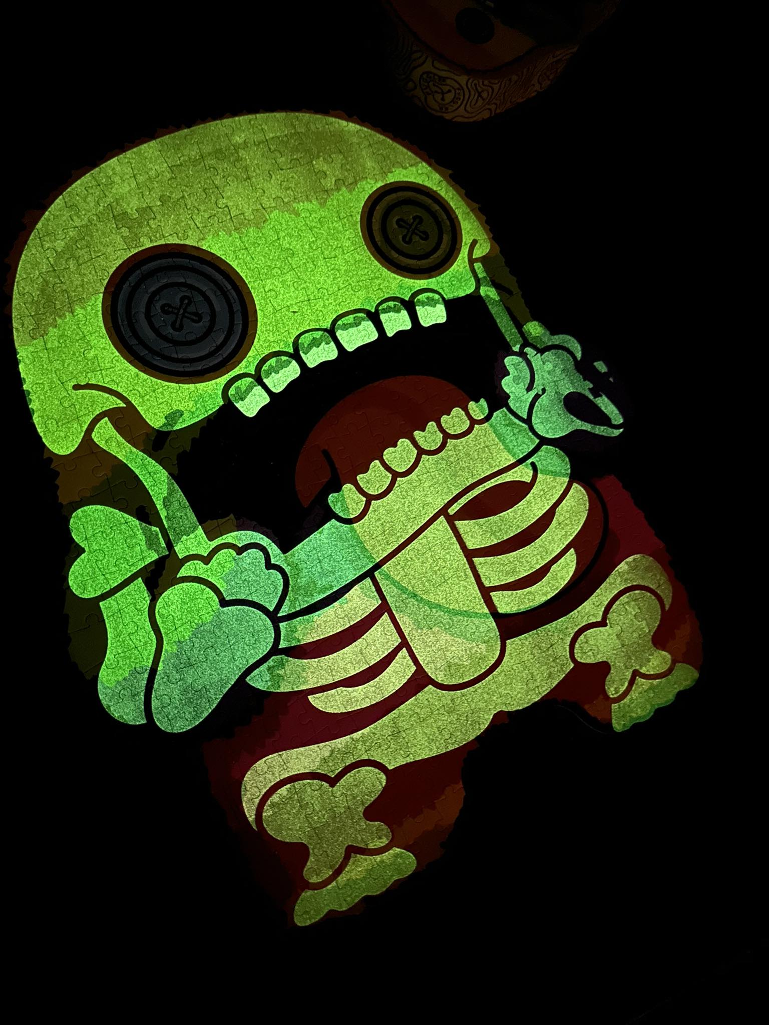 Glow-in-the-dark Fuggler puzzle ￼