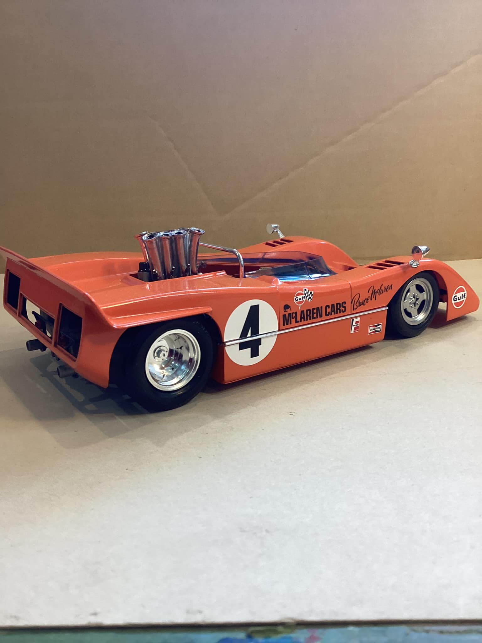 Final Few Pcs Left! 1/18 McLaren M8D #2 1971 Laguna Seca, V