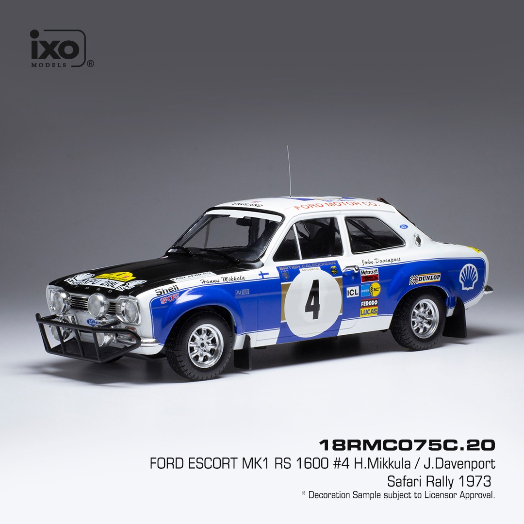 18RMC101.20 FORD ESCORT MK1 RS 1600 #4 R.Clark / T.Mason RAC Rally