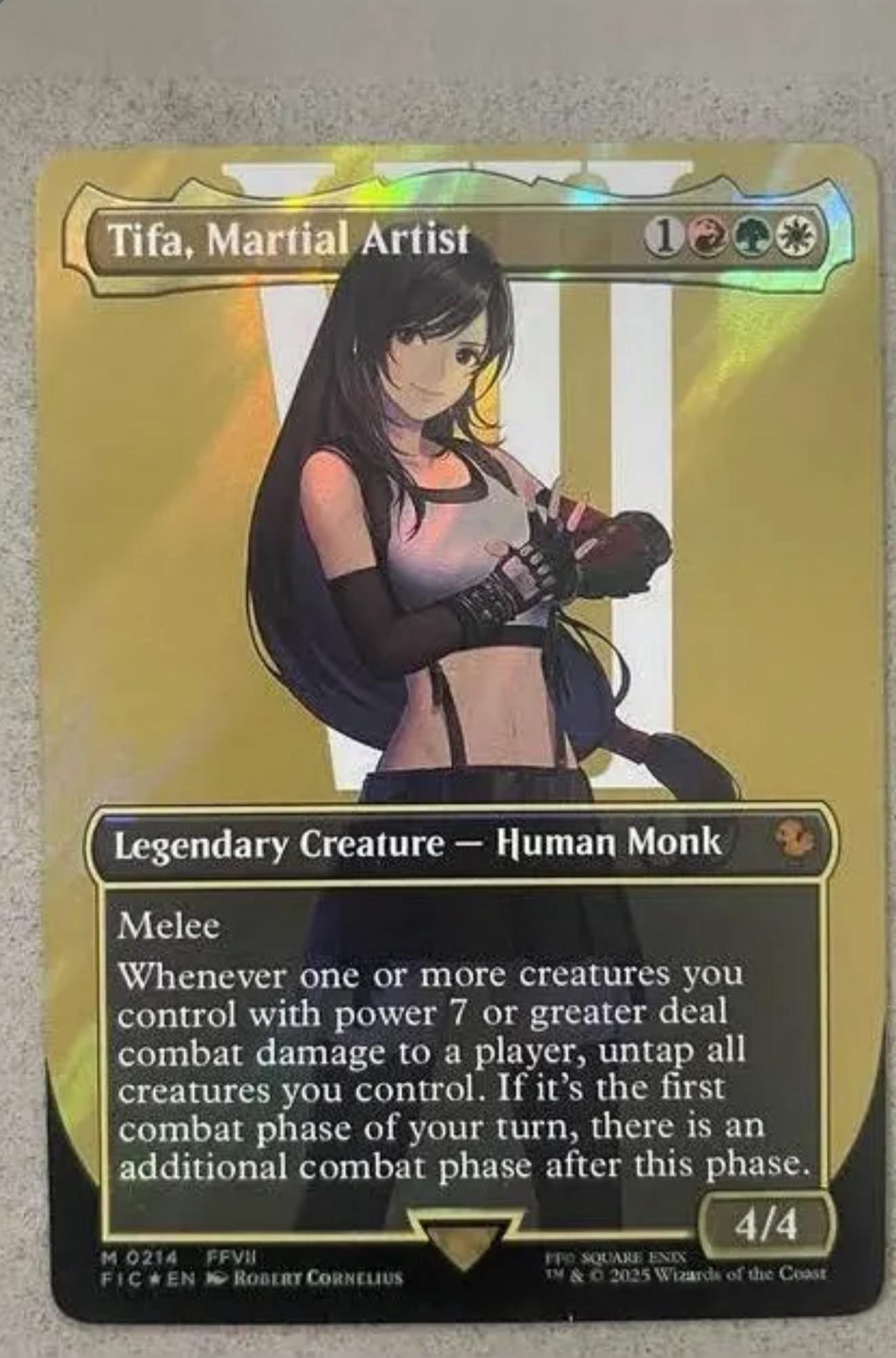 tifa martial artist mtg card 401 Games Canada - Tifa, there is an additional combat phase after this phase. Tifa, Martial Artist - Commander: