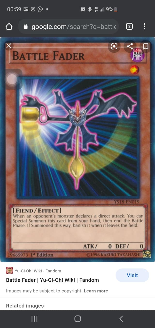 yugioh cards like battle fader ABPF-EN006 1st Edition Ultra Rare Near Mint Battle Fader DUSA-EN080 Ultra Rare