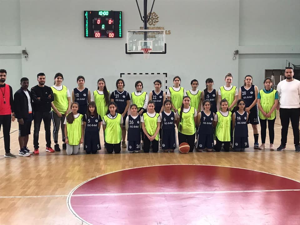 ISC_Erbil basketball team