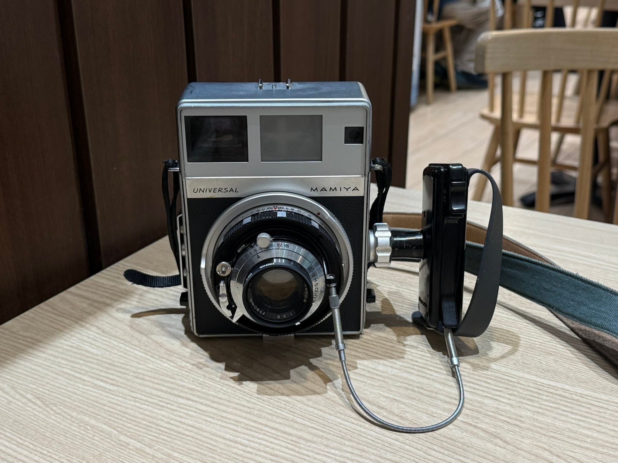 Mamiya universal with g adapter and rb67 film back