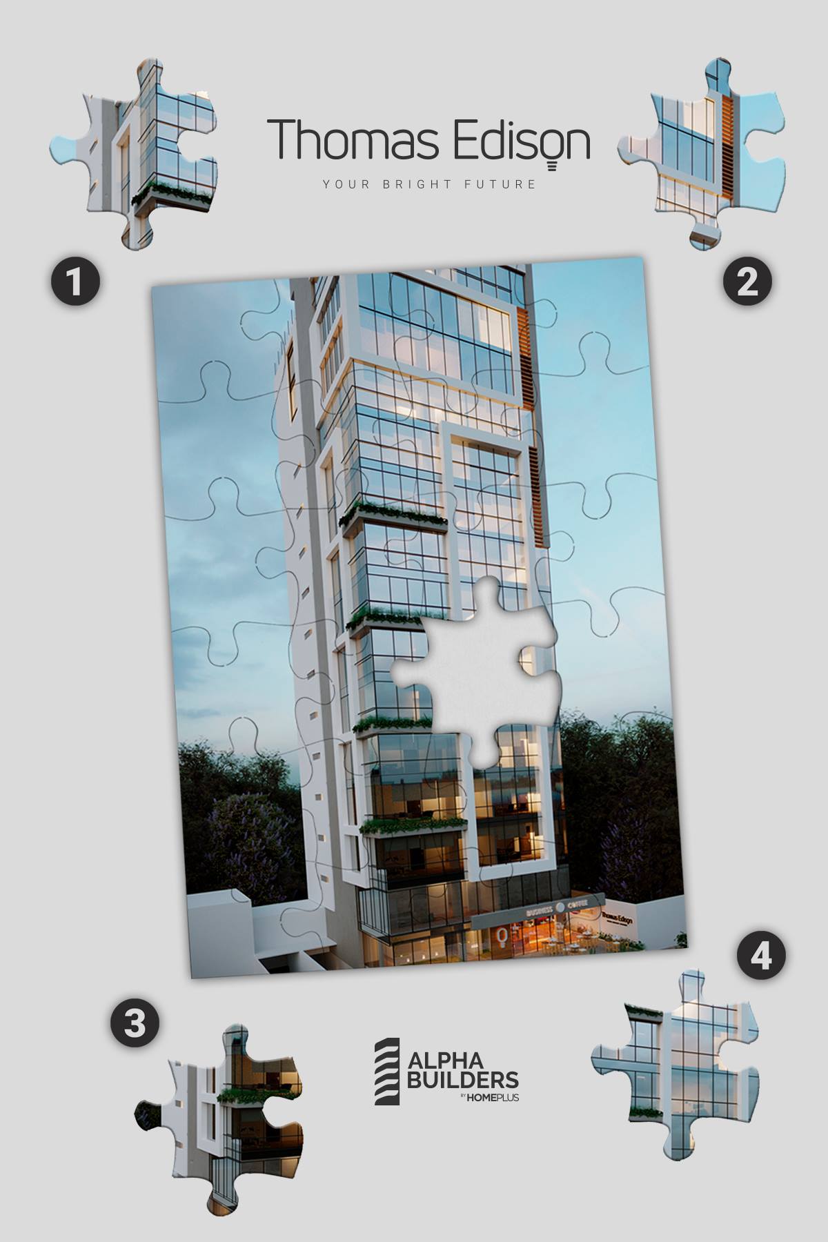 Alpha Builders - ¿Eres bueno para los rompecabezas? 🧩...