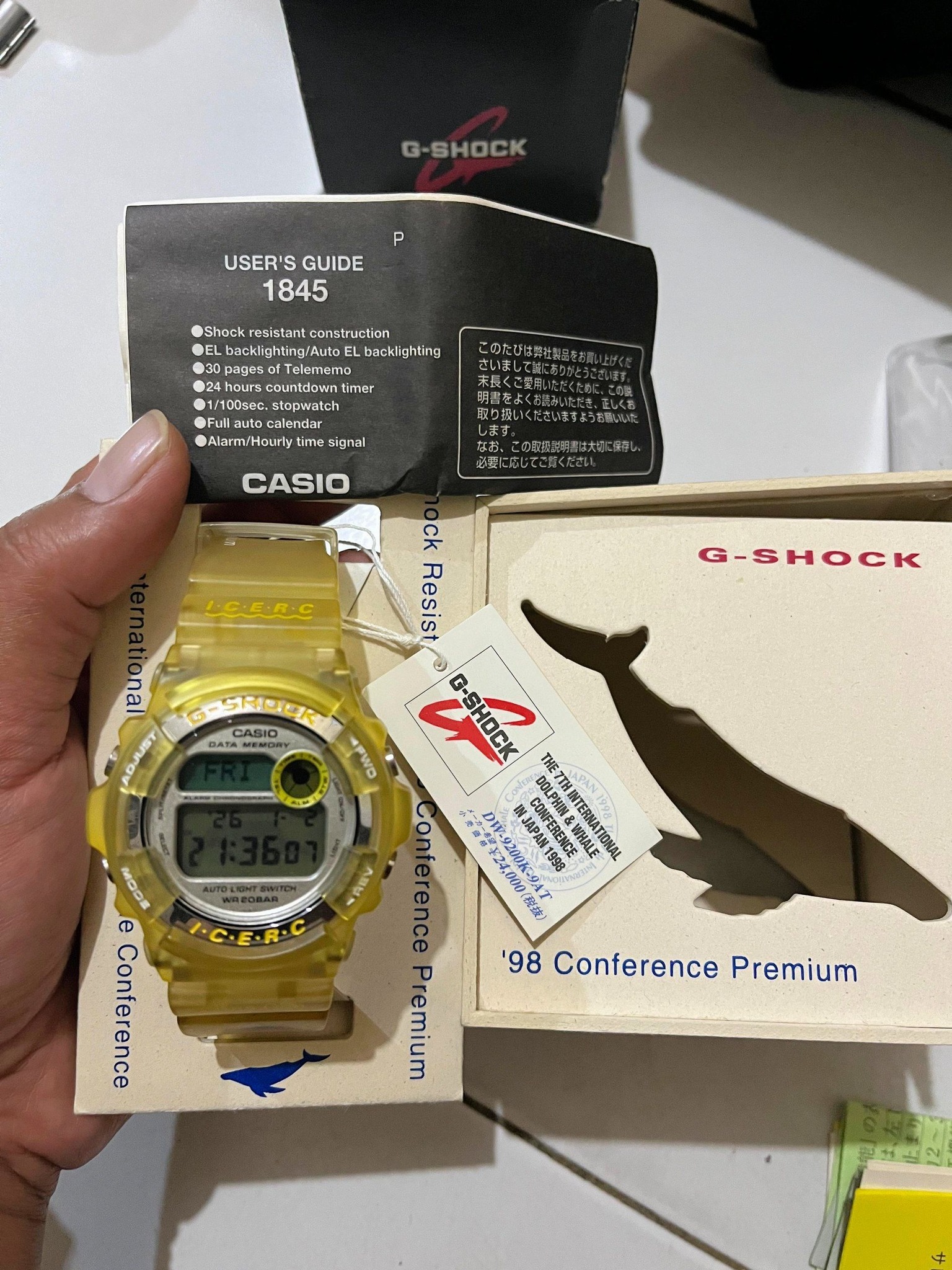 DW-9200K I.C.E.R.C?? G G-SHOCK P USER