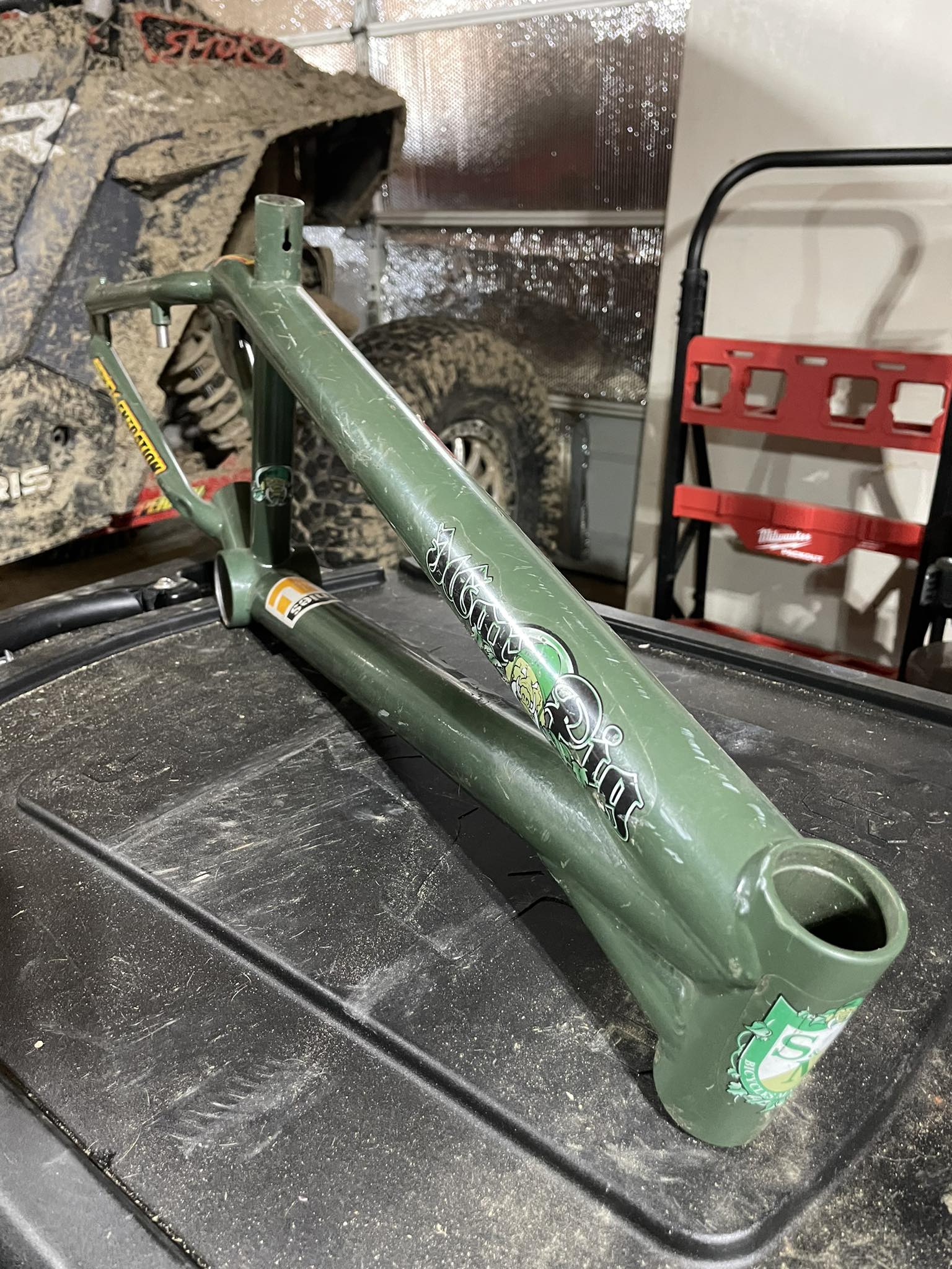 S&M warpig BMX フレーム　室内保管 Building a Warpig bike at 43 years old