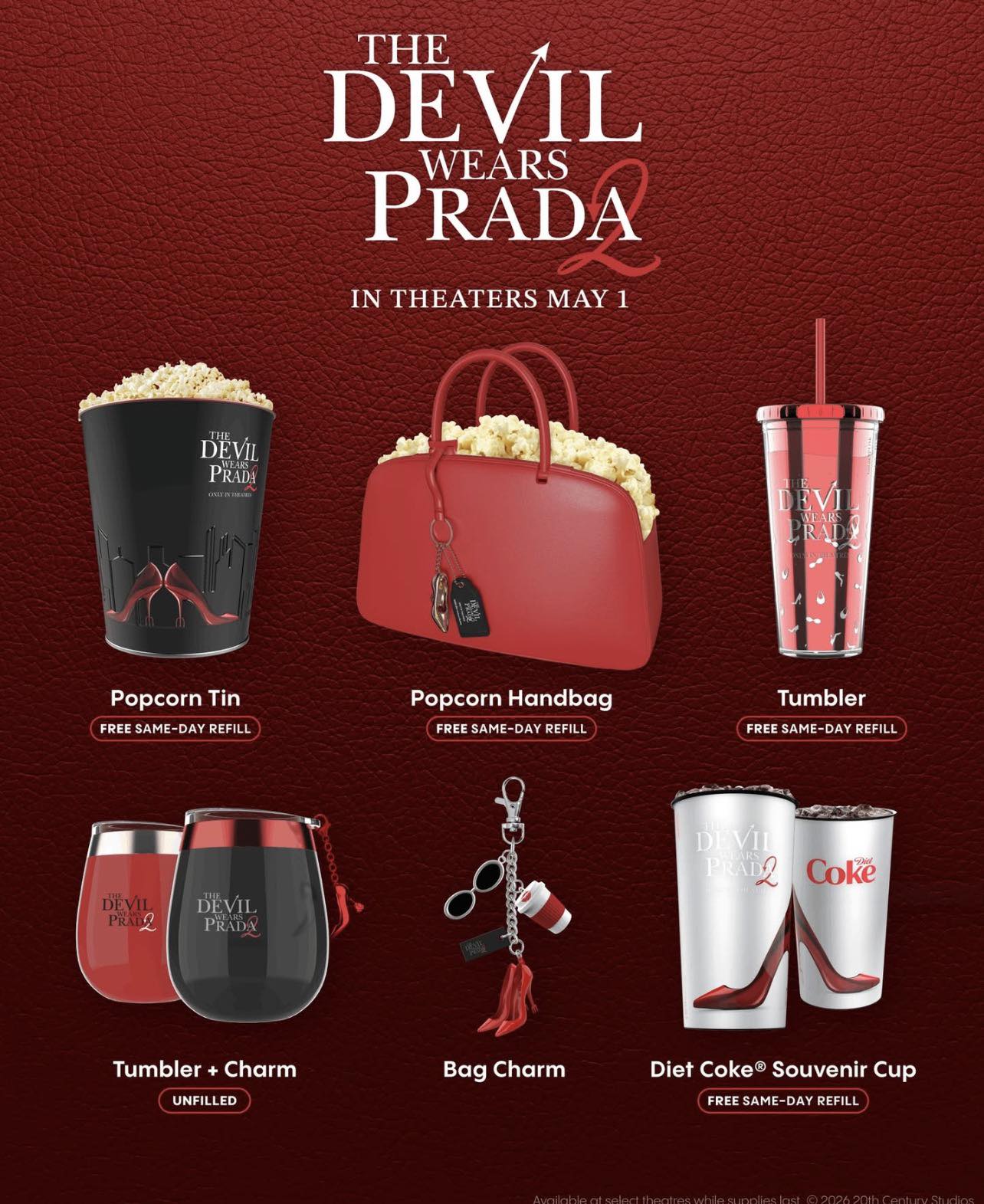 The Devil Wears Prada 2 グッズセット The Devil Wears Prada 2 collectibles are available online now