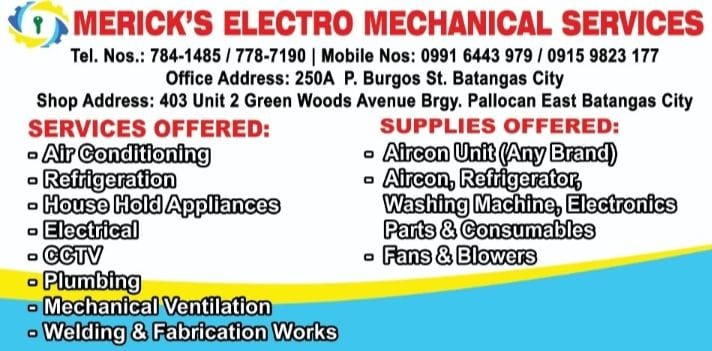 MERICK's Engineering services | Batangas City