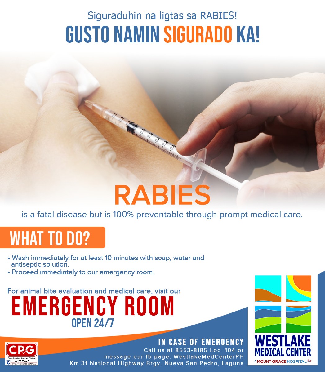 Westlake - Rabies is considered to be a neglected disease, which is 100 ...