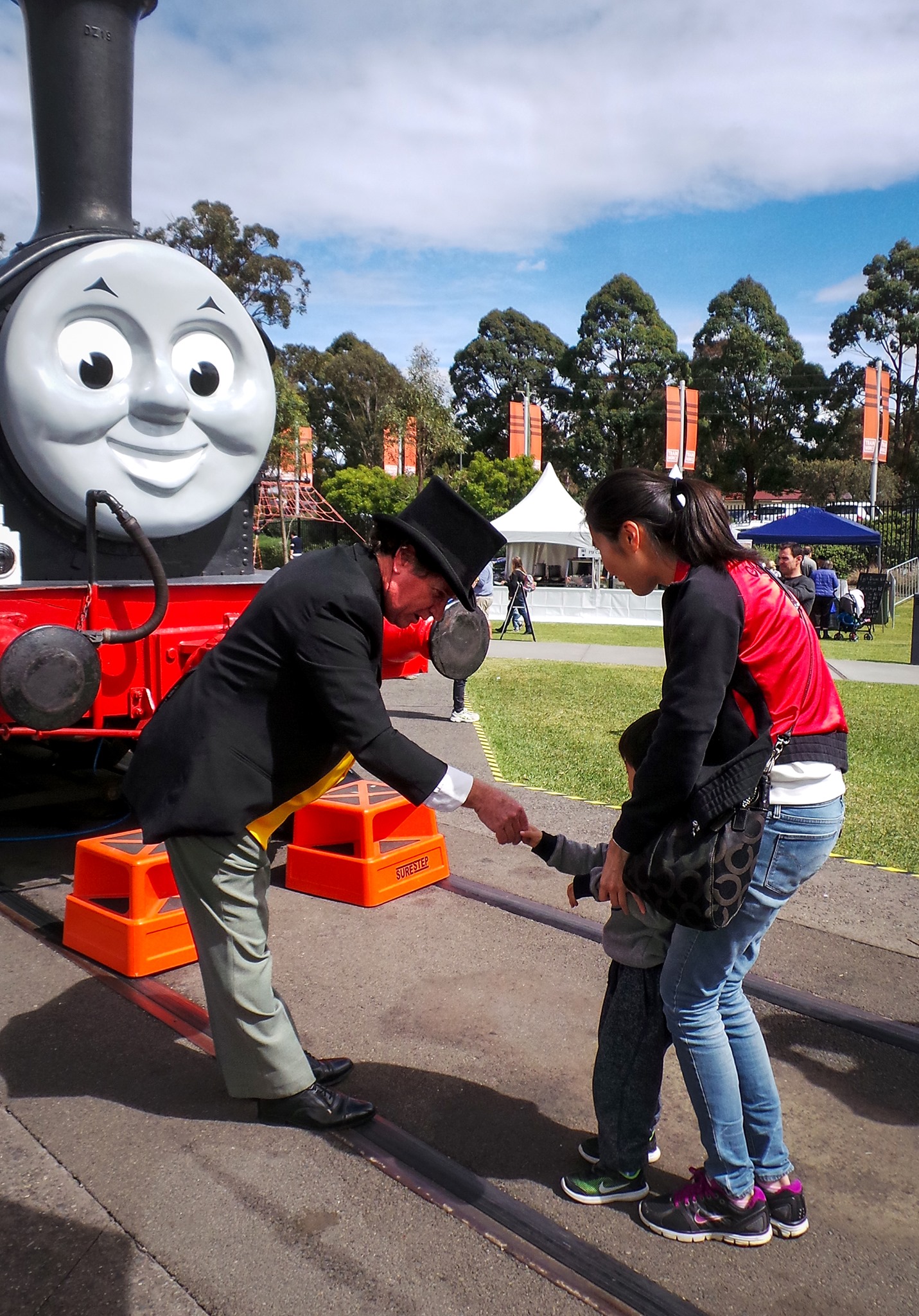 NSW Rail Museum - The Fat Controller called today… He...