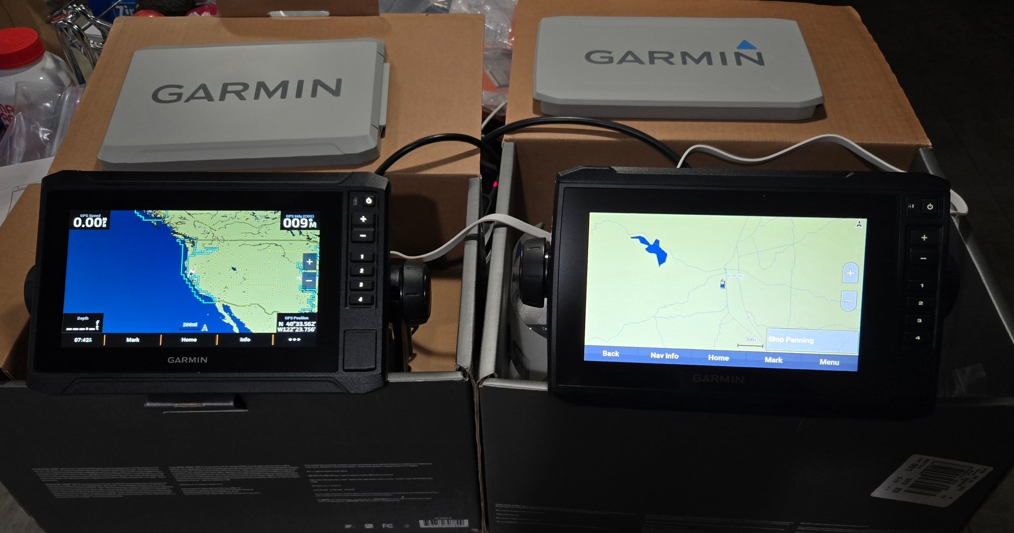 can i connect two garmin fish finders to one transducer ECHOMAP UHD2 9" sv Chartplotters  Garmin Can I network two Garmin