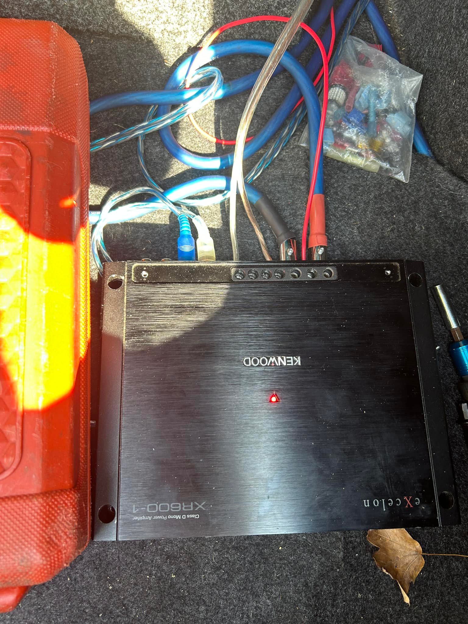 Any opinions on the Kenwood Excelon XR400-4 amp?