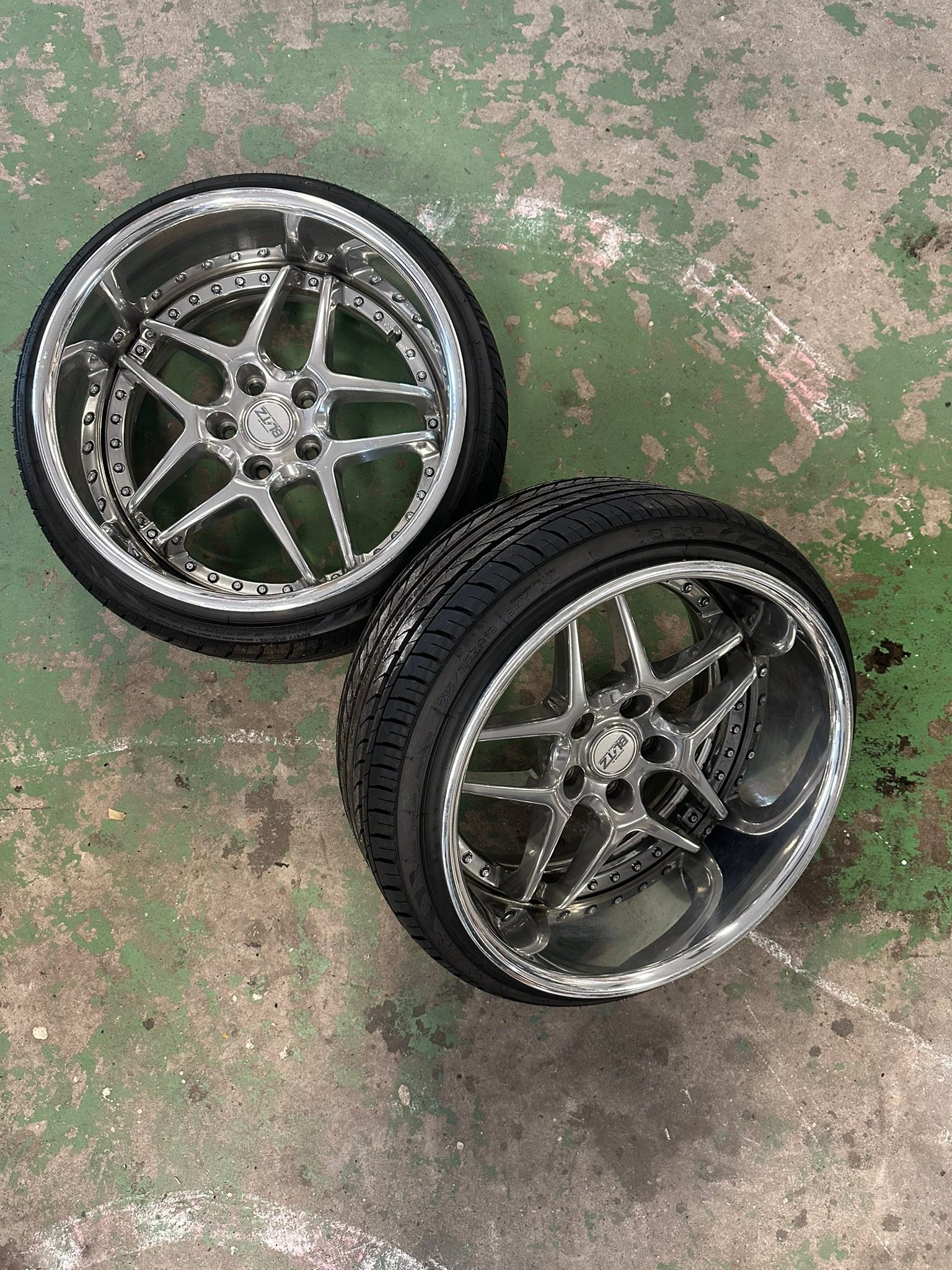 Custom BLITZ 03 pair - €2750,-