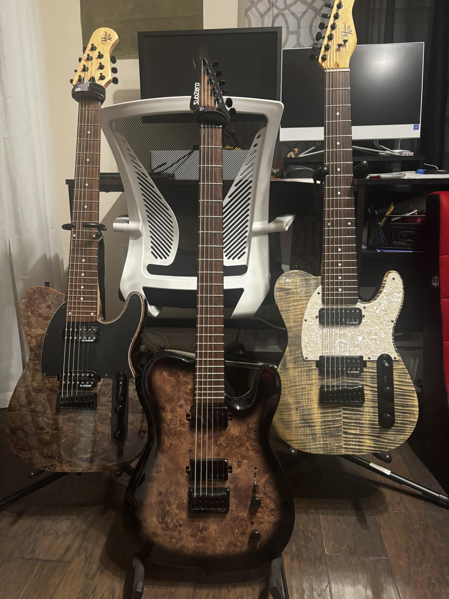 Michael Kelly 508 8-string telecaster guitar