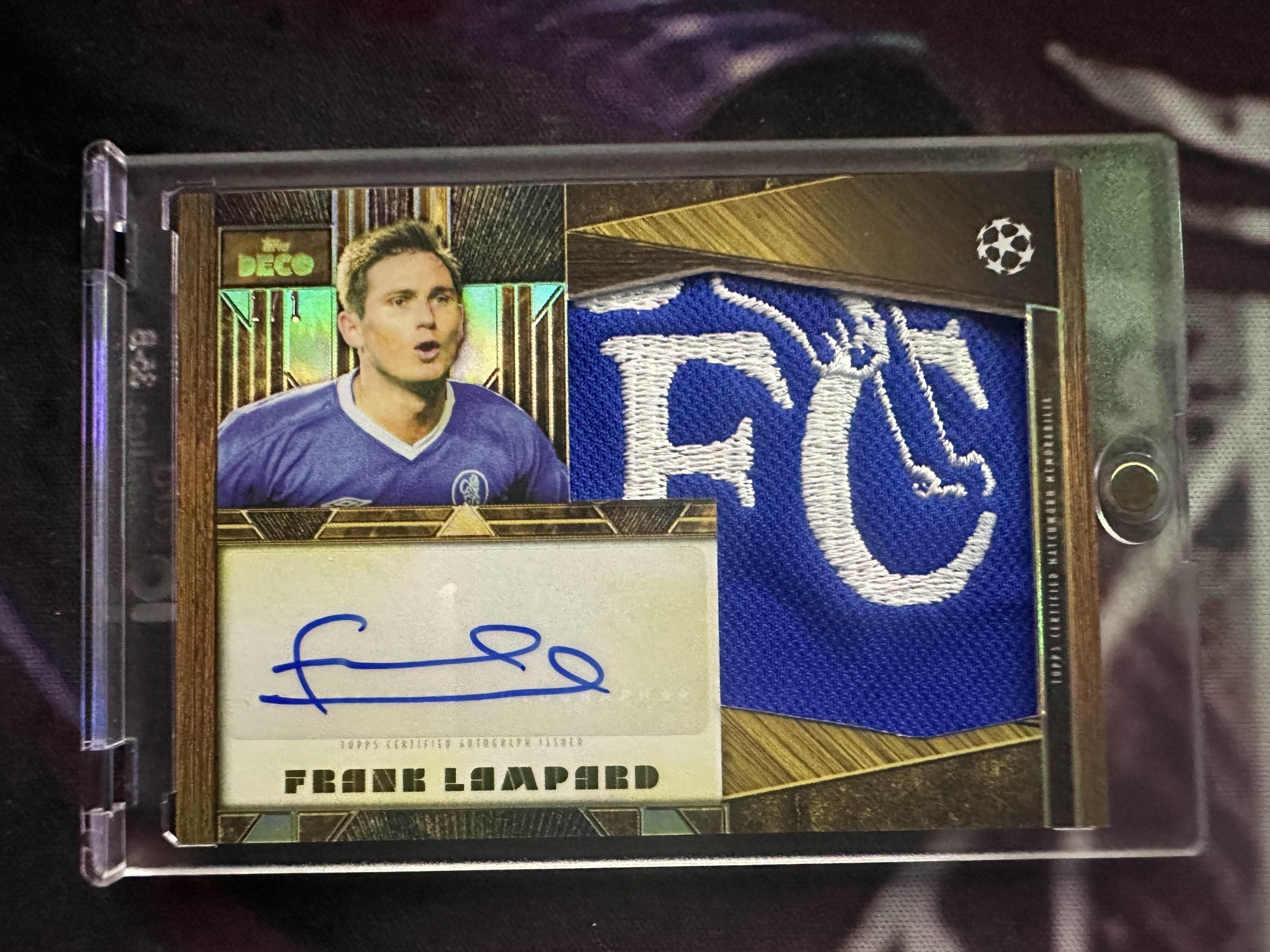 🔥 **AUTOGRAPH RELICS ANTIQUITY – FRANK LAMPARD – CHELSEA FC  display picture 1