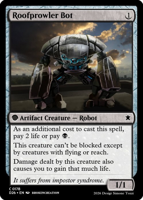 mtg card bot Jetfire, Ingenious Scientist (foil) Living metal (As long as its your turn Slot Bot custom Magic: The