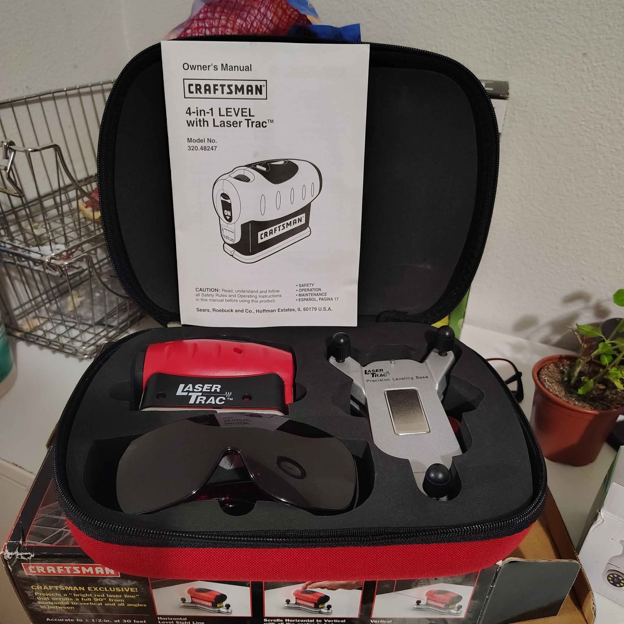 Craftsman 4 In 1 Laser Trac Level