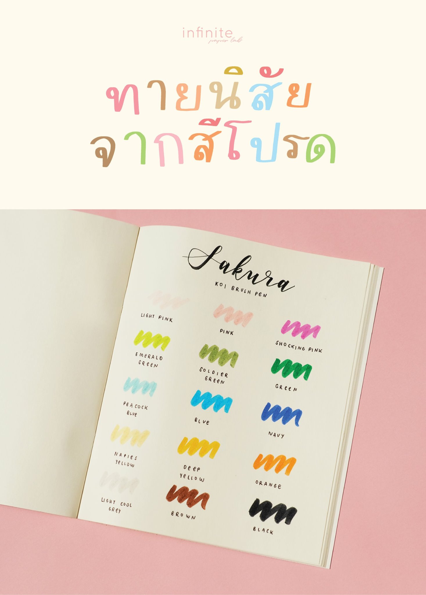 รู้มั้ยว่า สีที่เราชอบใช้... - Infinite Paper Lab | Facebook