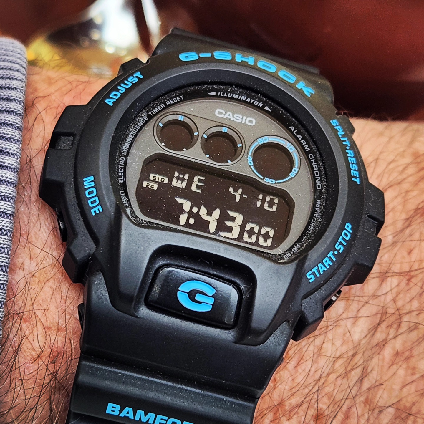 G-Shock x @bamfordwatchdepartment. The DW-6900 in collaboration 