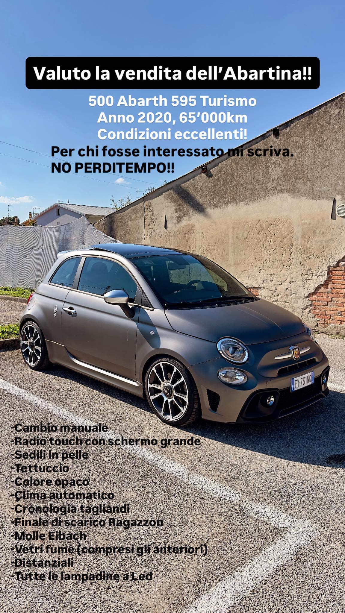Passione fiat 500 abarth | Buongiorno a tutti | Facebook