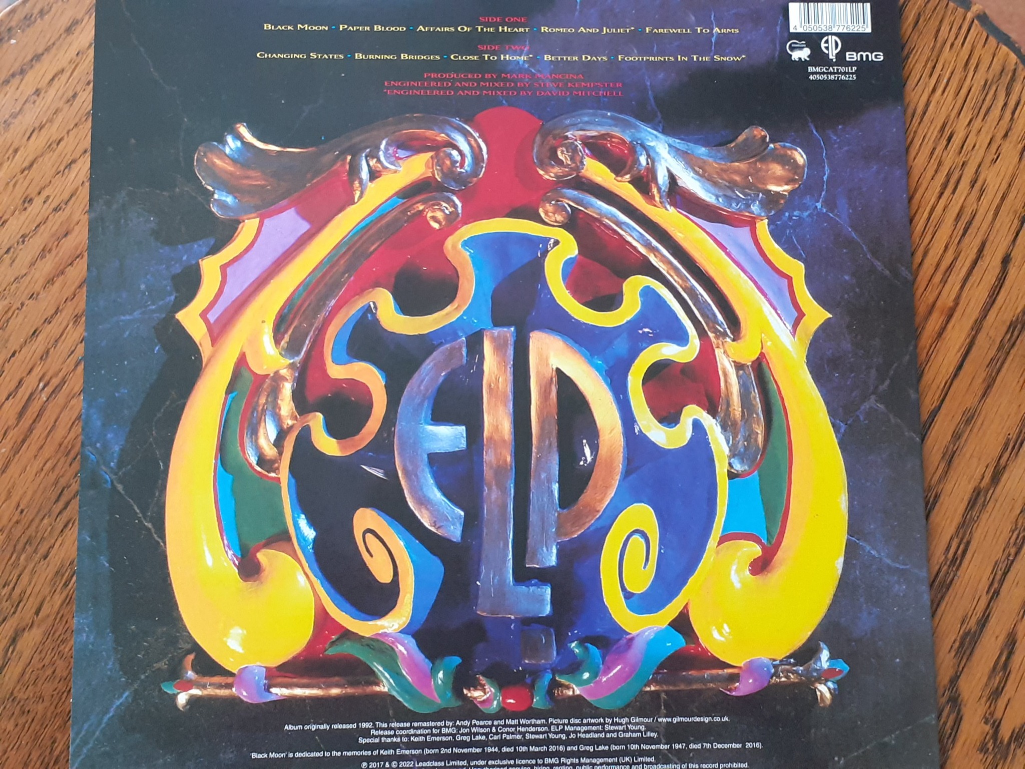 Emerson, Lake & Palmer's Black Moon album review