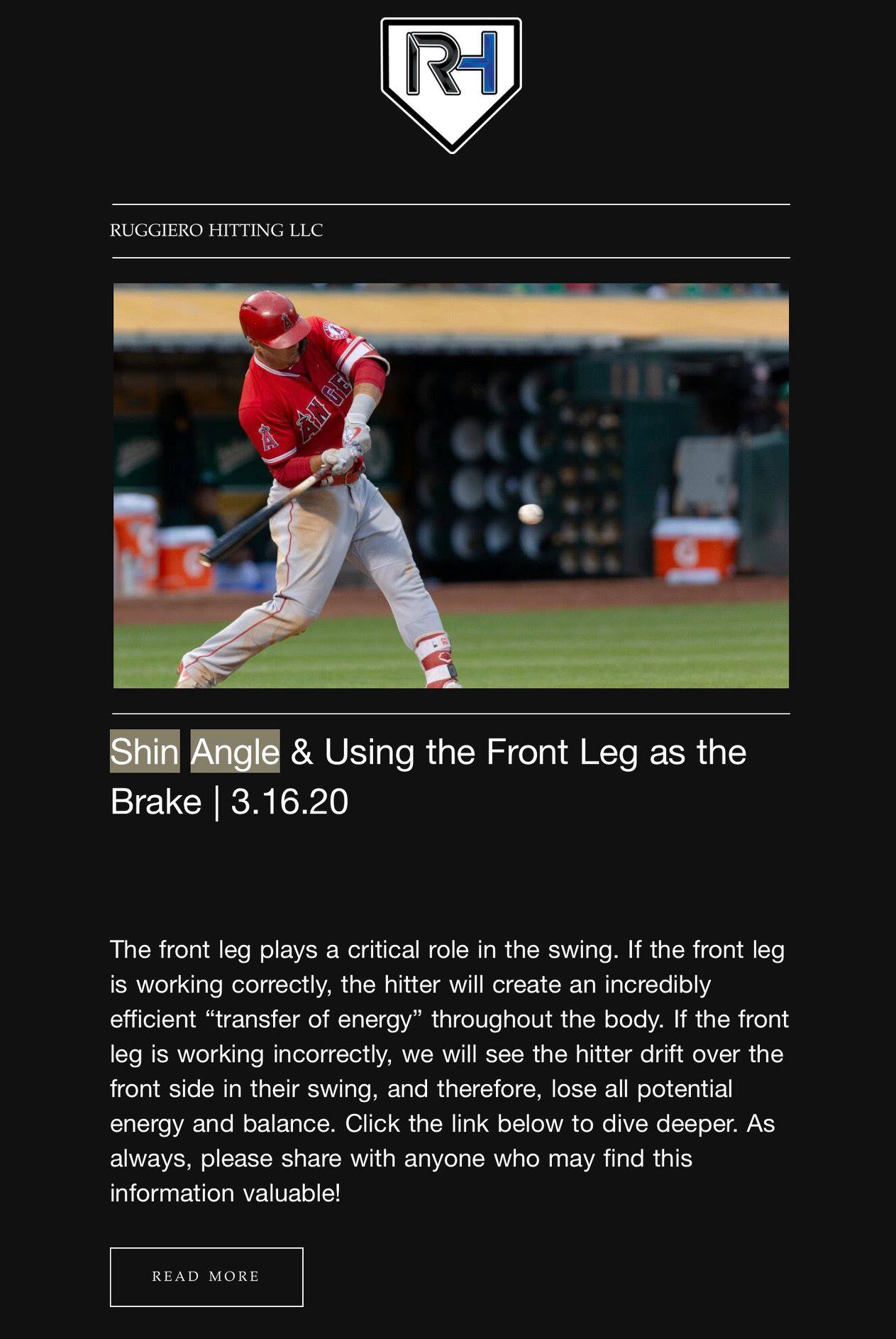 Ruggiero Hitting