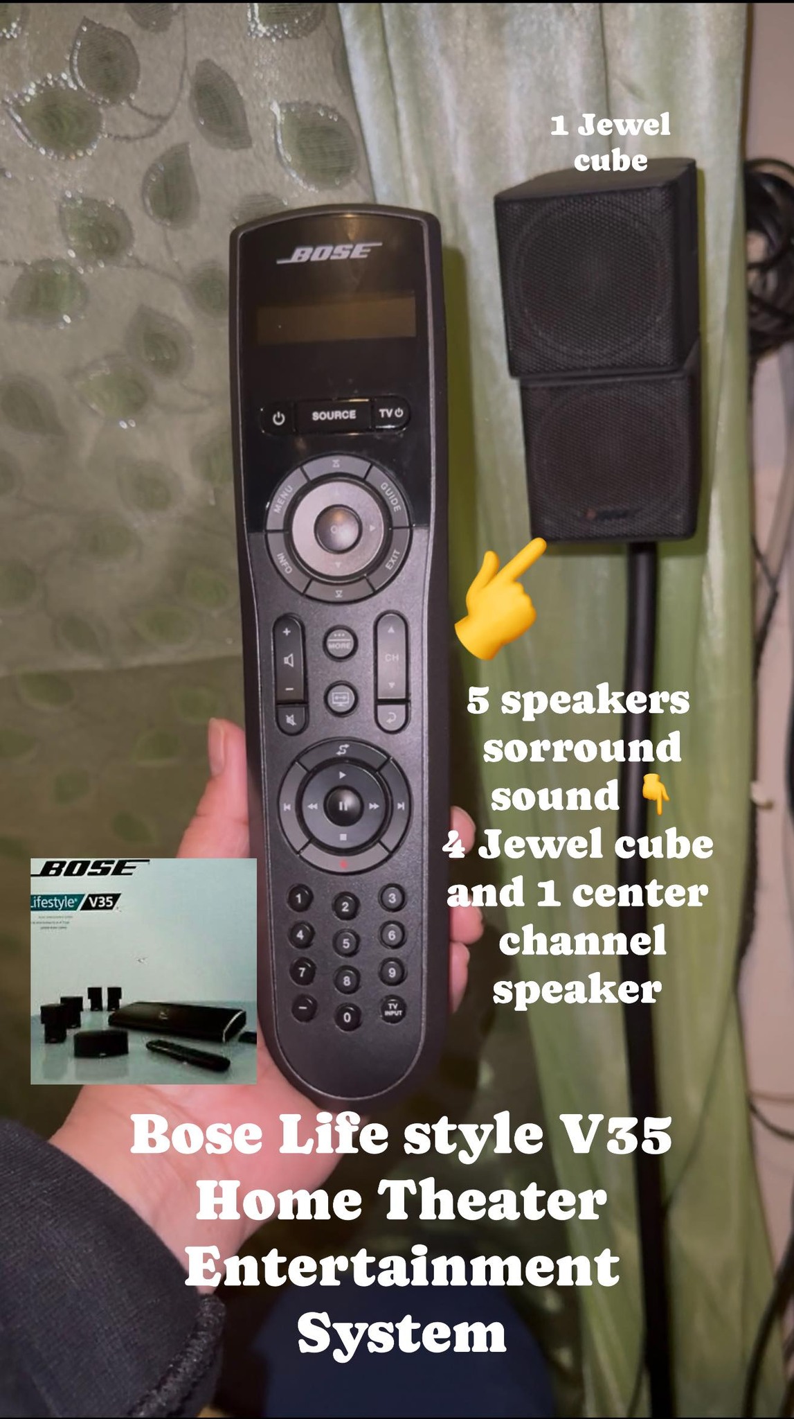 Bose Lifestyle V25 home theater system setup