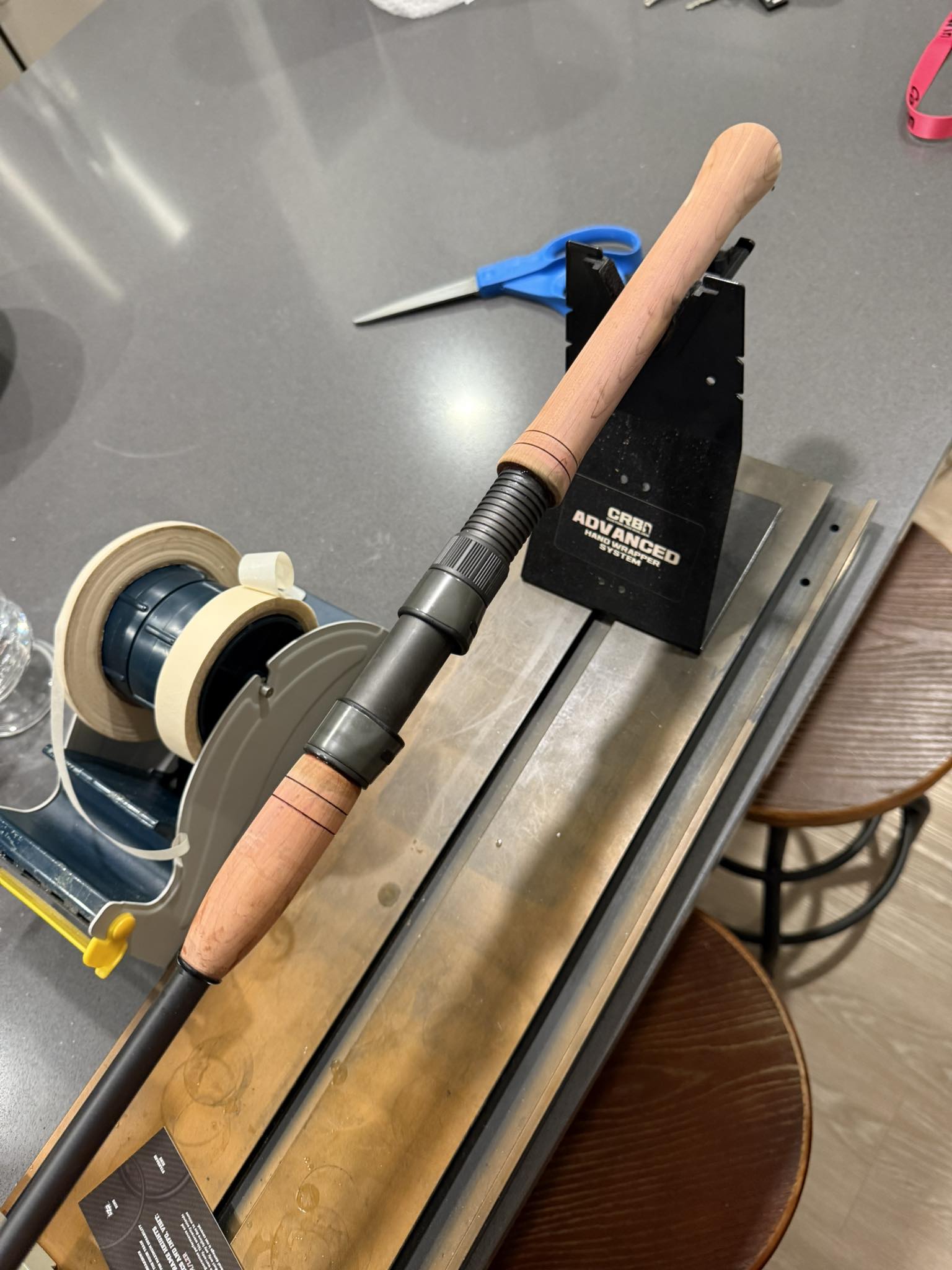 Custom Rod Builders | I am starting on my first rod, I got wood grips ...