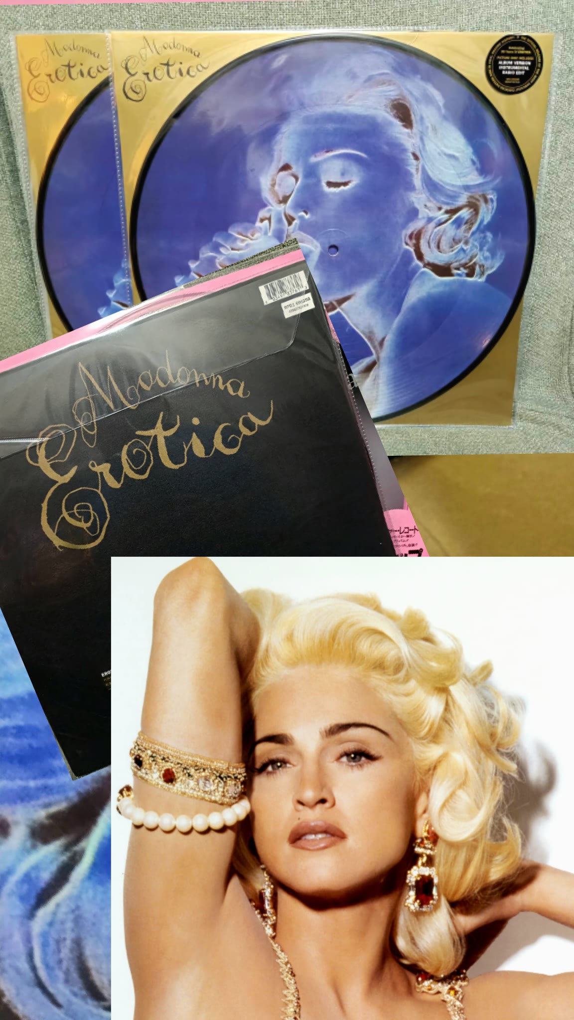 MADONNA EROTICA Collector's Edition Gold CD