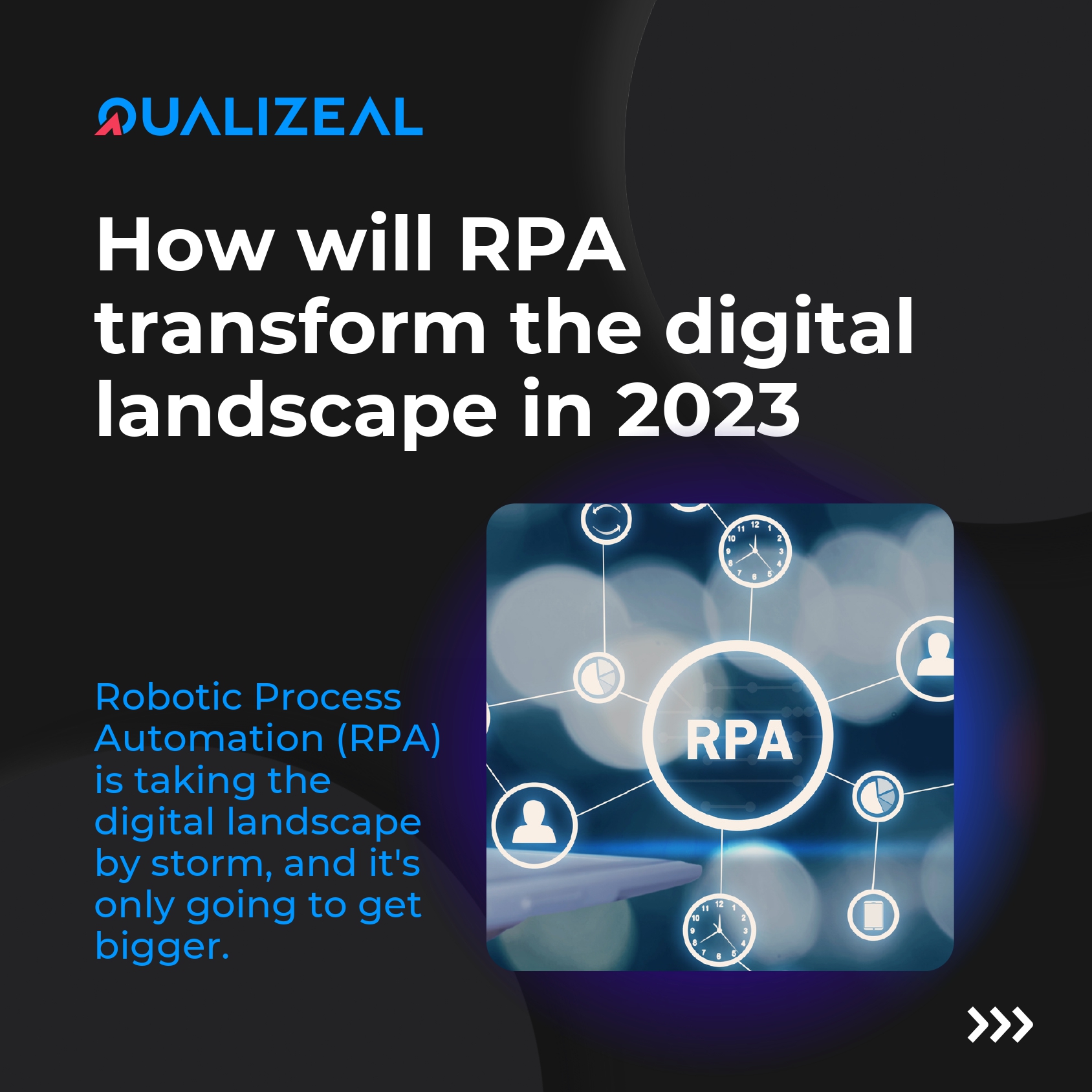 QualiZeal - 🚀🤖 How will RPA transform the digital... | Facebook