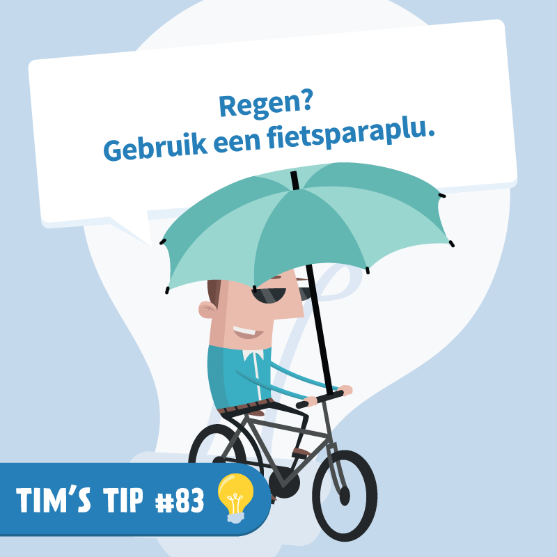 Tim reist - Ken jij de fietsparaplu of parapluhouder voor... | Facebook