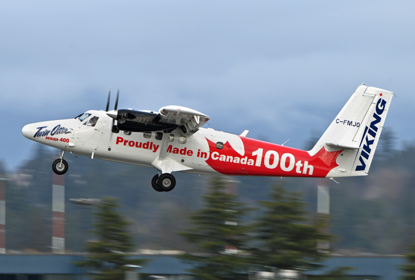 Altenrhein 22.2.2025, C-GVKI, DHC-6-400 Twin Otter, Viking Air