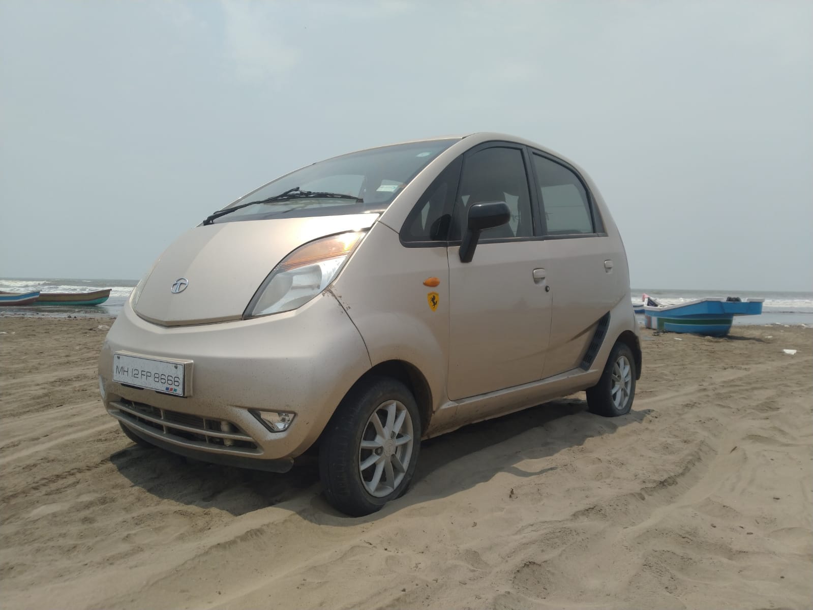 Recently Drive 550 km without any trouble Alibag Beech view Rough