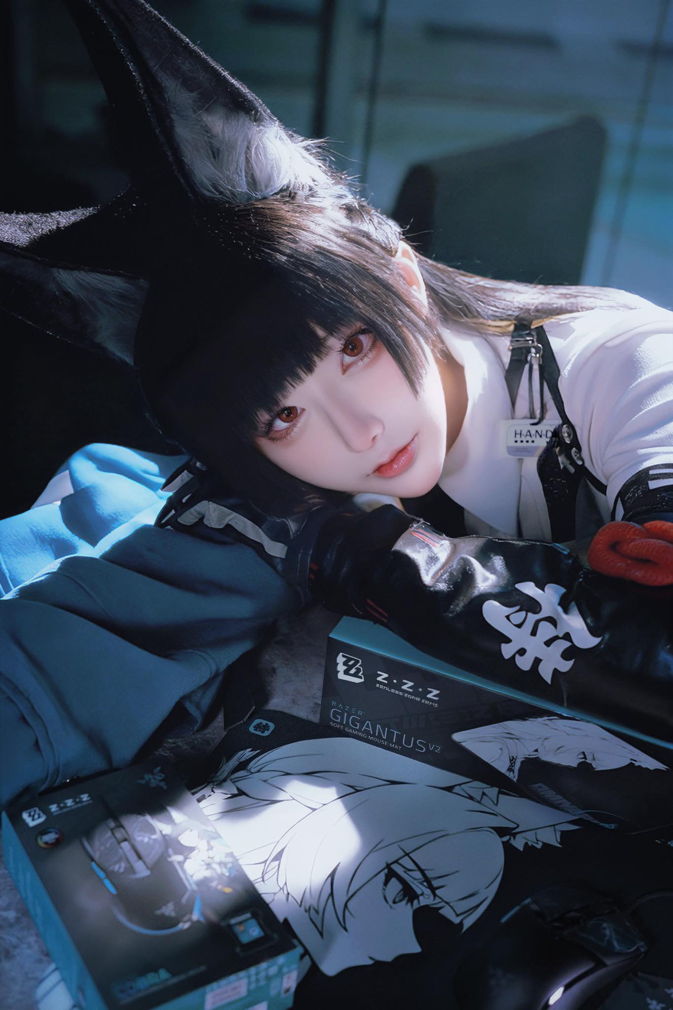 Chaeeun - Hoshimi Miyabi 🐈‍⬛ ————————- Razer x Zenless Zone Zero 💚🖤 👉 ...