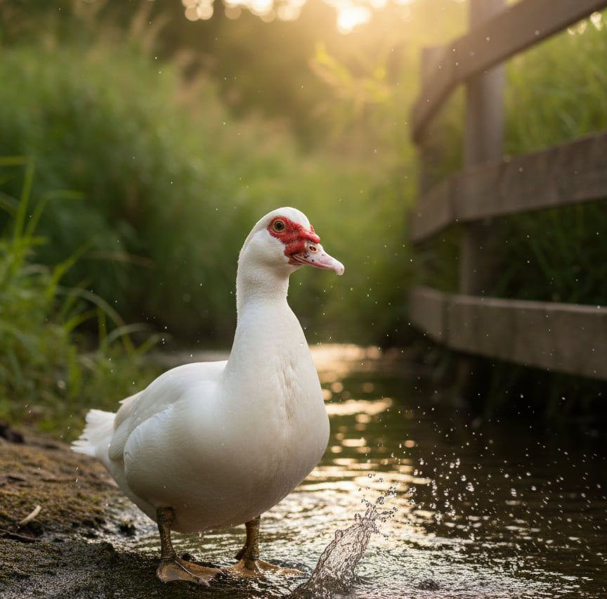 View of How to increase the fertility of Muscovy duck eggs #DuckLife #FarmVibes ...