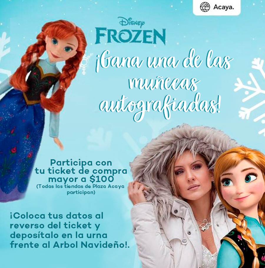 ⚠️📢ATENCIÓN FANS FROZEN: UNA... - Plaza Acaya Mazatlán | Facebook