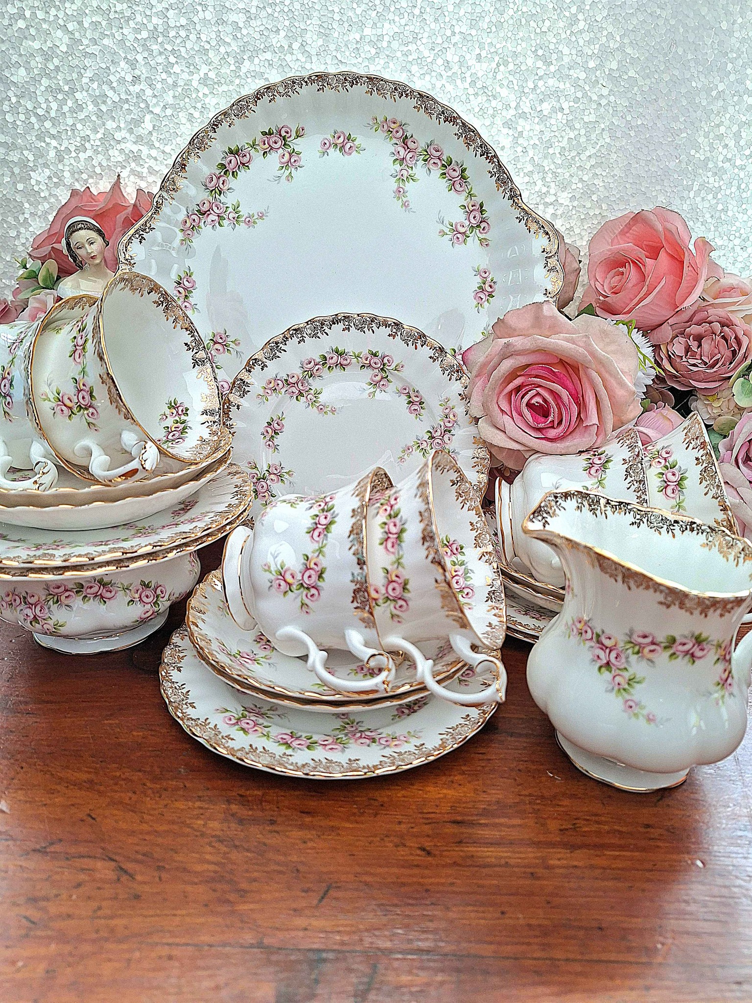 🌹✨ ROYAL ALBERT DIMITY ROSE – NOW ON SALE! ✨🌹 Such a beautiful