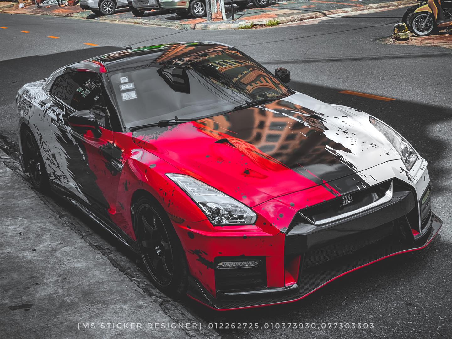 ️NISSAN GTR R35 NISMO... - MS Sticker Designer