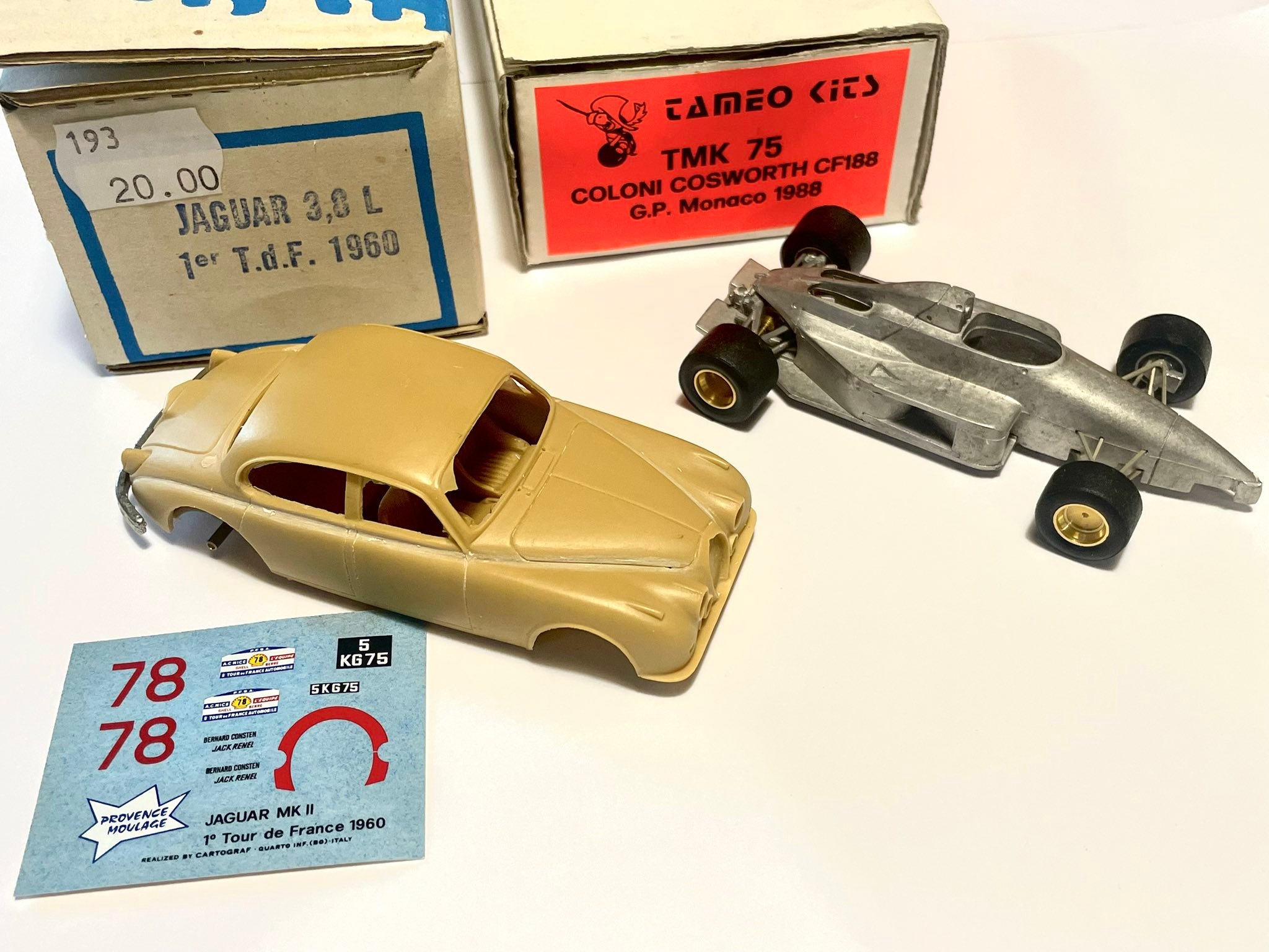 A couple of news. I've got some other kits which need very few