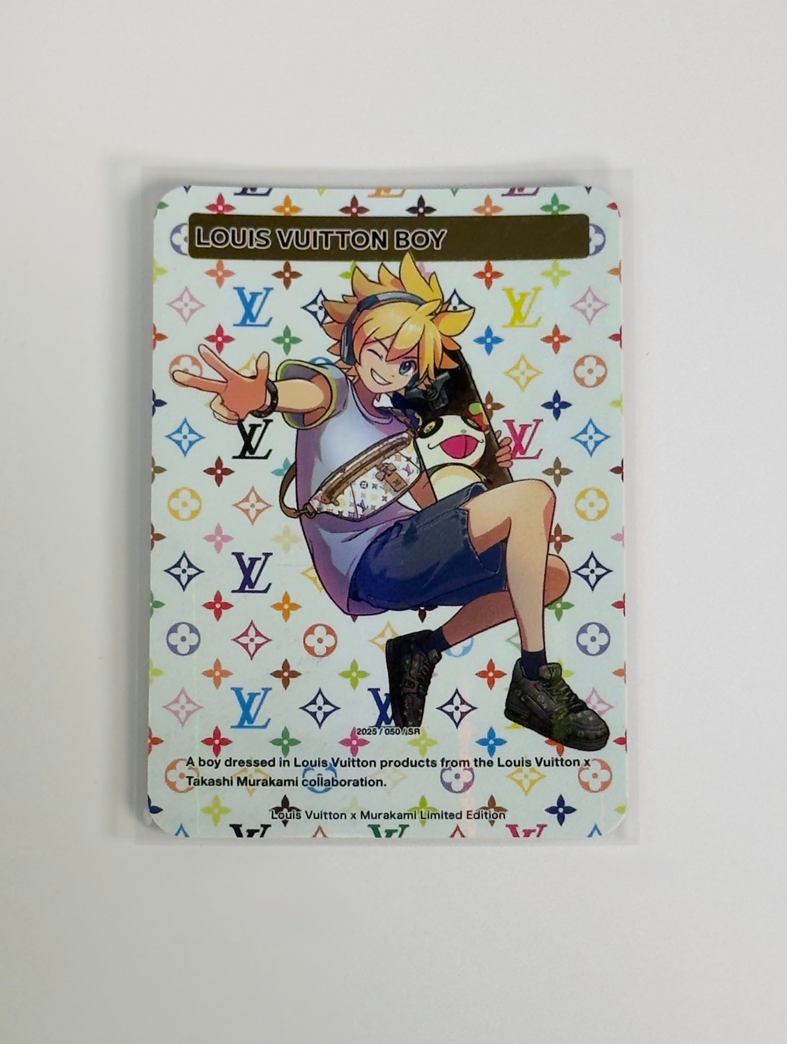 These Louis Vuitton x Murakami promo cards are selling for
