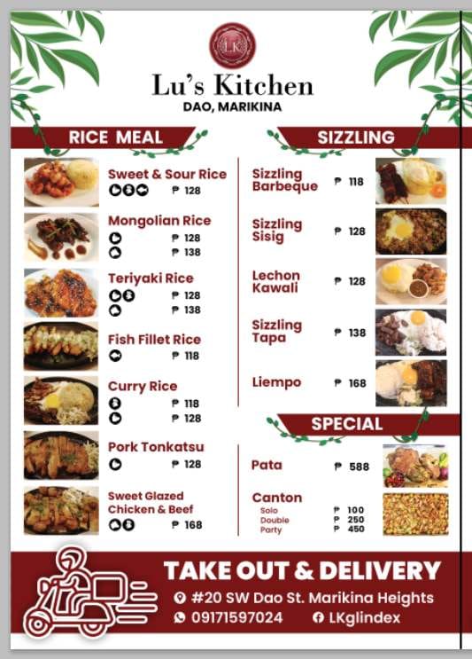 Lu's Kitchen | Marikina City